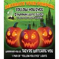 Signature Brands Pumpkin Masters 9 in. Follow-You Eyes Lights 34150